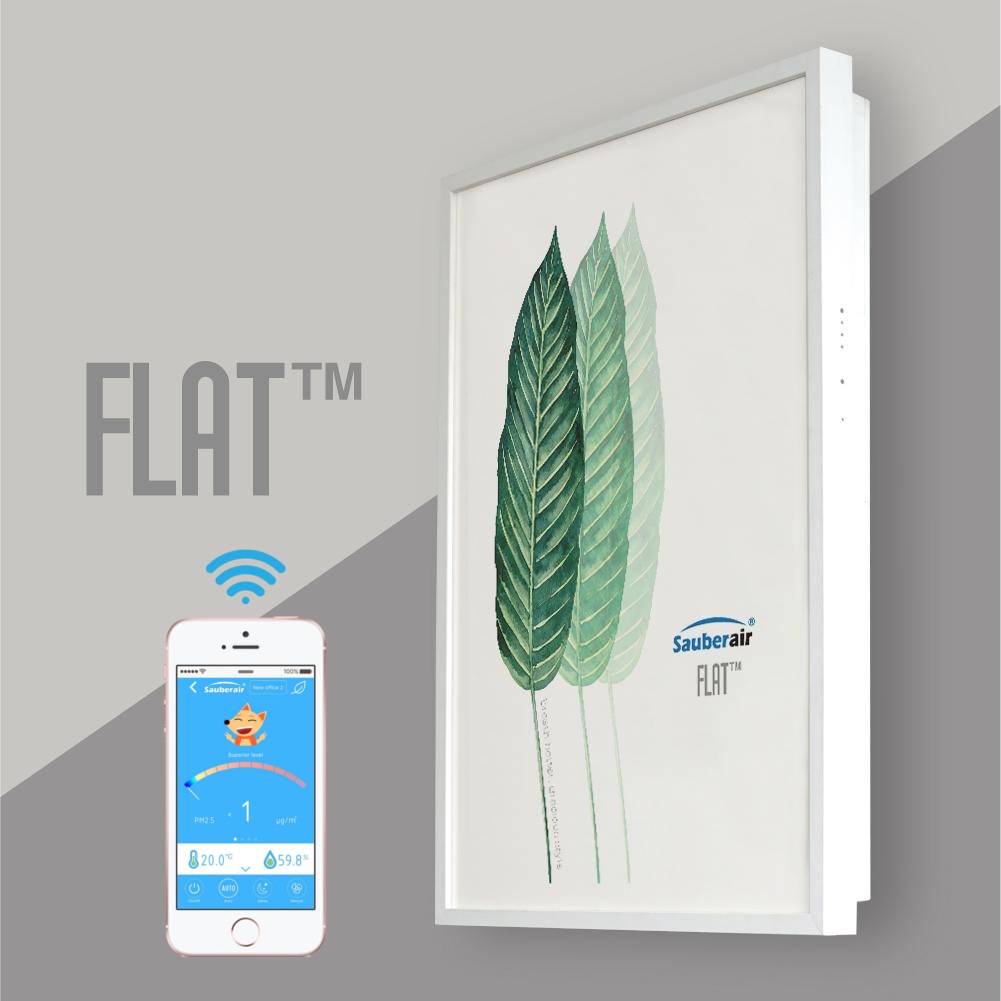 Cooperation Case-Sauberair Saber Technology Co., Ltd.-Wall-mounted air purifier Cooperation Case-Sauberair Saber Technology Co., Ltd.-Wall-mounted air purifier