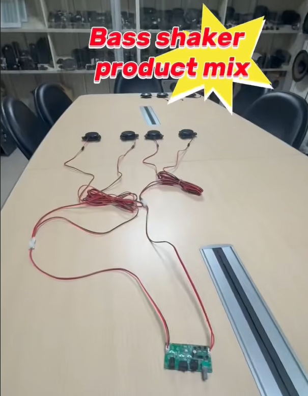 Bass shaker product mix in Taiwan